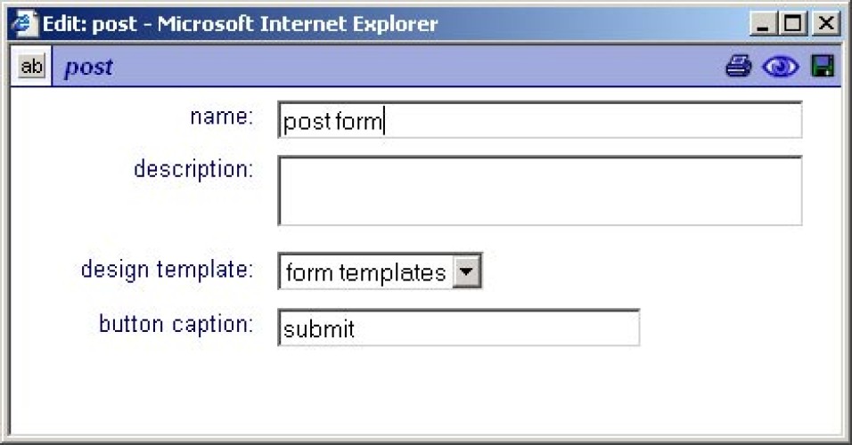 Form submit component