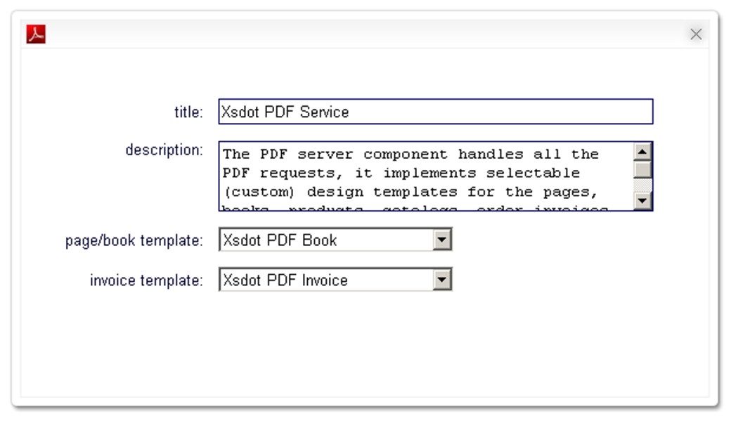 PDF server