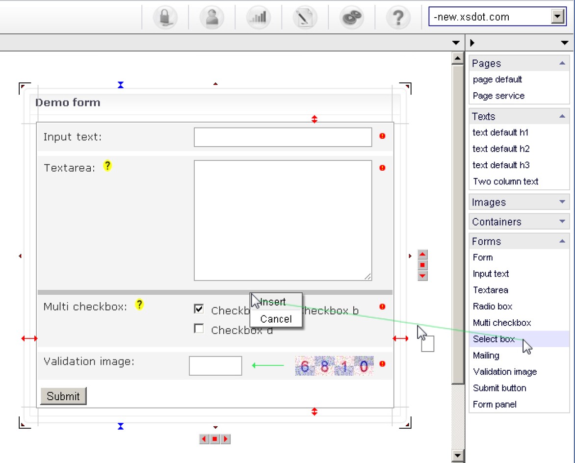 Predefined web services collections