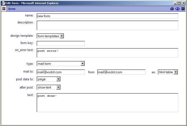 Form component