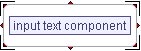 Input text component, text component, form input text component, form
