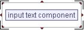 Input text component